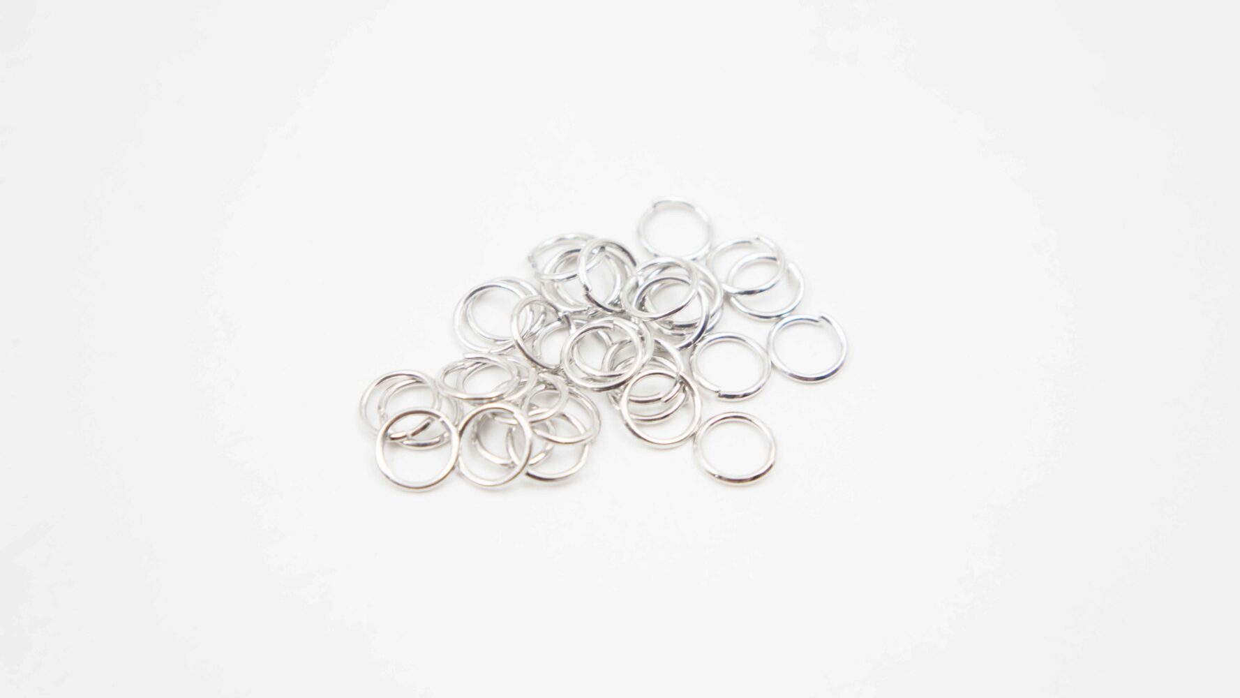 Κρικάκι Μεταλλικό 8mm x 1mm 100ΤΕΜ - Image 3