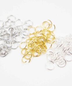 Κρικάκι Μεταλλικό 8mm x 1mm 100ΤΕΜ