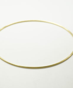 Μεταλλικό Χρυσό Στεφάνι 18cmX2.8mm