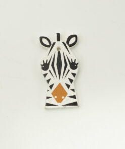 Ξύλινη Ζέβρα Μικρή 2x3.5cm