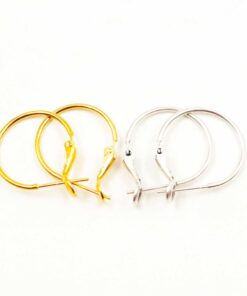 Σκουλαρίκι Ορείχαλκος 1.2x20mm Κούμπωμα Ζευγάρι