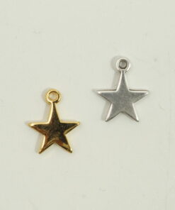 Μεταλλικό Αστέρι Κρεμαστό 15x13mm 24K NF