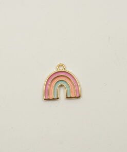 Μοτίφ Ουράνιο Τόξο Σμάλτο 24Κ NF 1.7cm