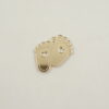 Πλέξι Γκλας Διπλό Πατουσάκι 4x3cm