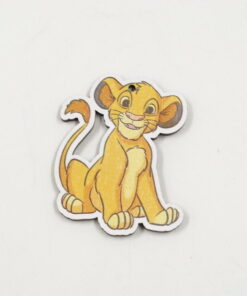 Ξύλινο Διακοσμητικό 5cm SIMBA