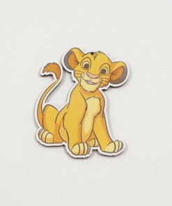 Ξύλινο Διακοσμητικό 8cm SIMBA