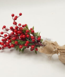 Χριστουγεννιάτικο Δεντράκι με Καρπούς σε Πουγκί 40cmX20cm