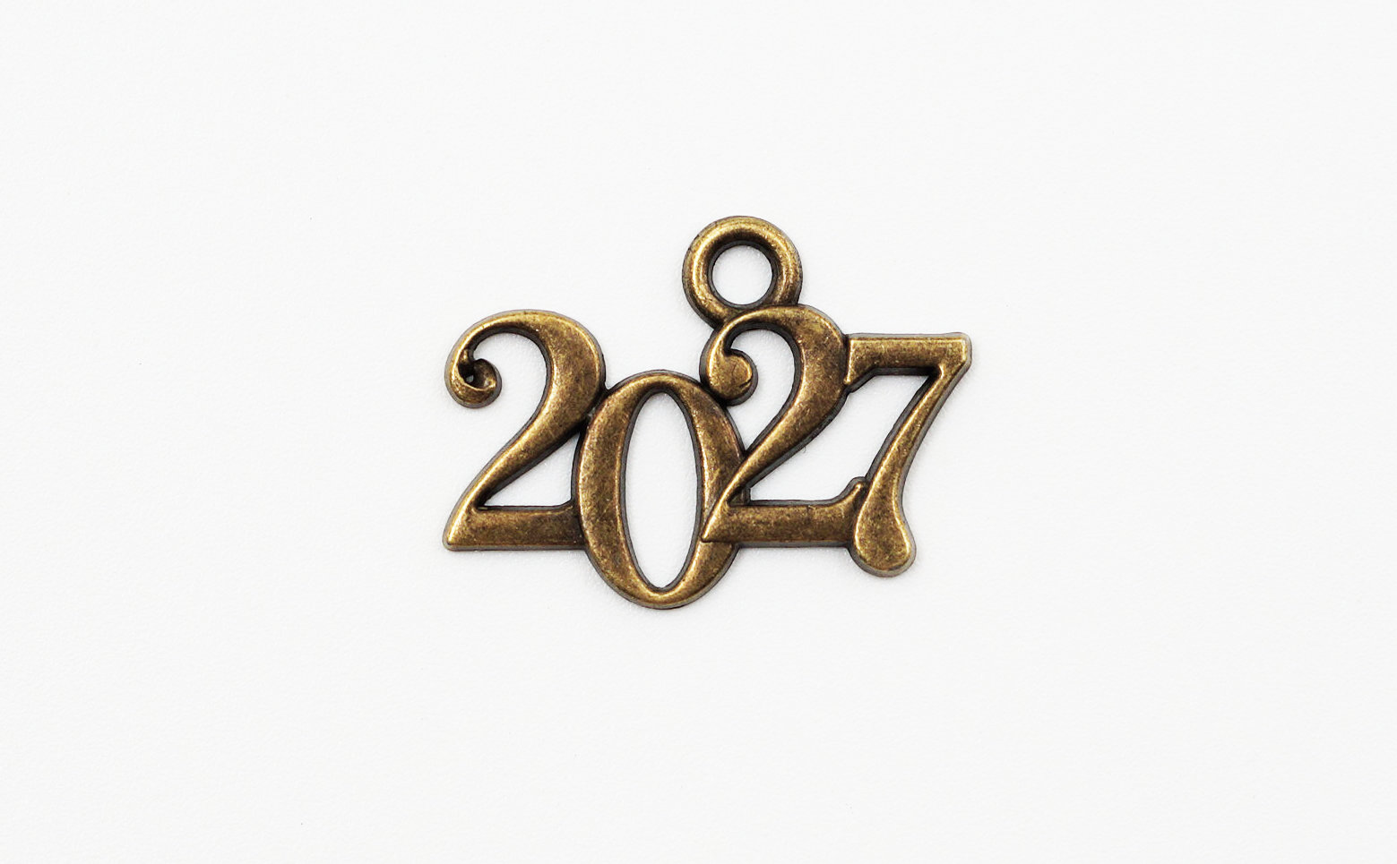 Μεταλλικό Κρεμαστό 2027 2,3×1,7cm 10ΤΕΜ - Image 2