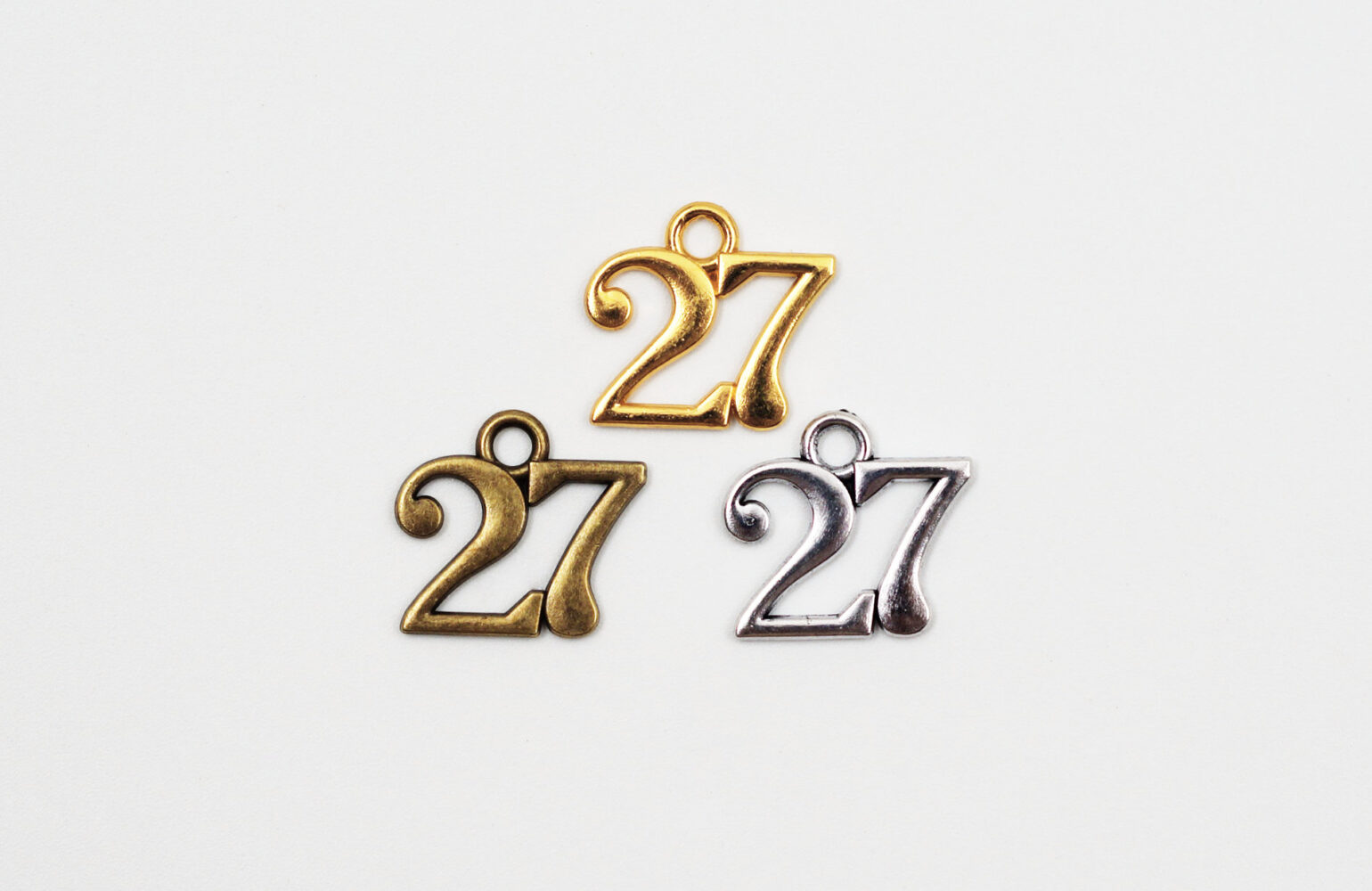 Μεταλλικό Κρεμαστό 27 1,4×1,6cm 10ΤΕΜ