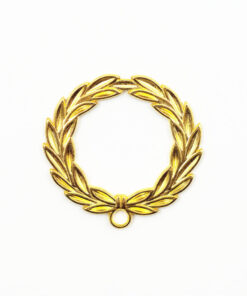 Alternative view of Στεφανάκι Μεταλλικό Κλαδί Ελιάς 4cm