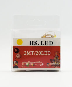 Φωτάκια LED Μπαταρίας 2m 20ΤΕΜ